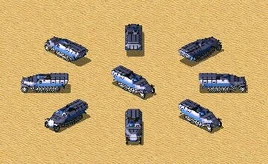 褐犬半履带车展示