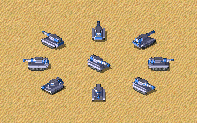 皇家卫戍坦克展示