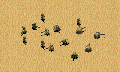 中东狙击手展示