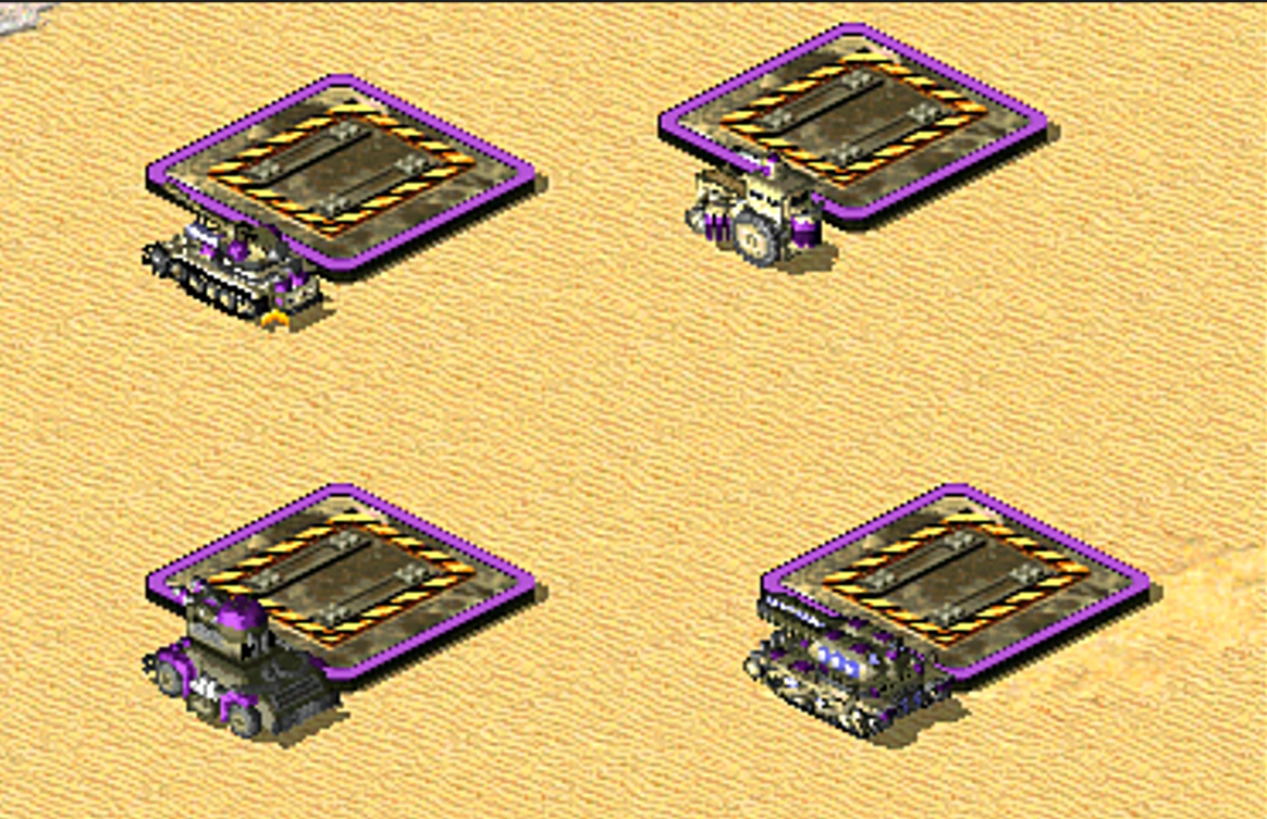 单位坦克碉堡展示