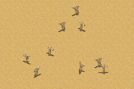 游击防空兵展示