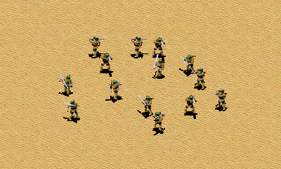 中东重装兵展示