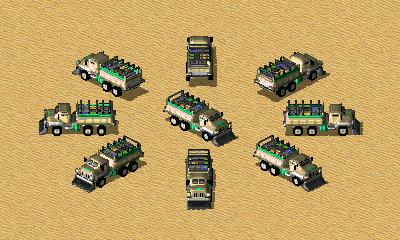 中东采矿车展示