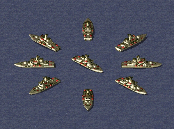 解放者护卫舰展示