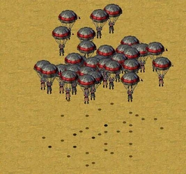 空降预备役展示