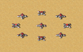 沙漠防空坦克展示