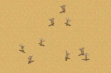 游击防空兵展示