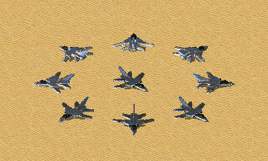 弓箭手战机展示