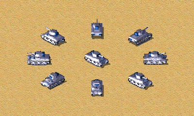 公羊中型坦克展示