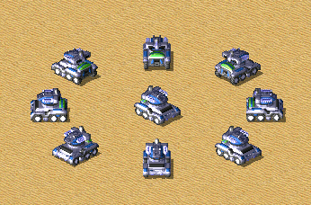 磁爆步兵车展示