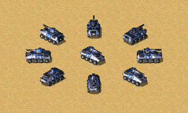 重型步兵战车展示