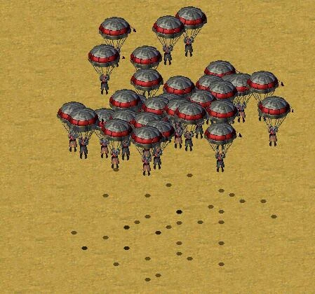 空降预备役展示