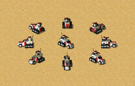 遥控履带车展示