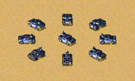 机枪悍马车展示