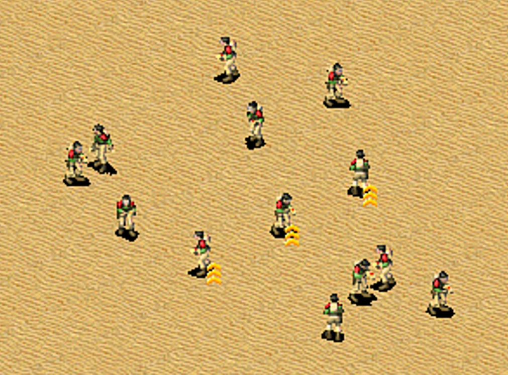 革命游击战士展示