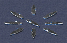 卡维利护航航母展示