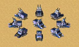 高炮采矿车展示