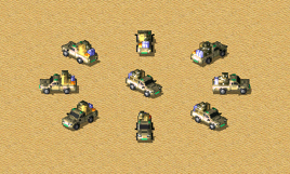 中东拓展车展示