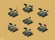 空勤团兵营和它的所有升级