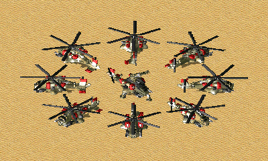 攻城武装直升机展示