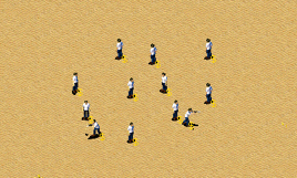 自由军征召兵展示