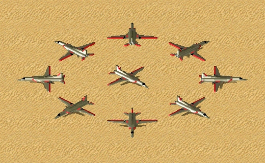 逆火轰炸机展示