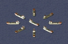 改装导弹舰展示