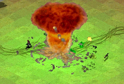 引爆核电站展示