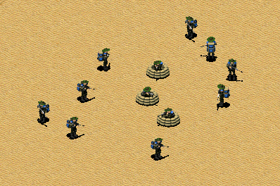 山地侦察兵展示